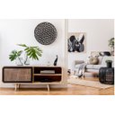 Ver imagem 3 de Escultura Estátua Decorativa Cachorro Minimalista 36cm:cobre Envelhecido