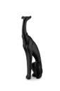 Ver imagem 2 de Escultura Estátua Decorativa Cachorro Minimalista 36cm:cobre Envelhecido