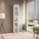 Ver imagem 1 de Estante Horizontal ou Vertical 5 Nichos 186cmx30cm Liverpool