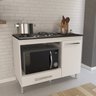 Balcão Modulado para Forno e Cooktop 105cm 1 Porta 1 Gaveta Madrid Fidelitá - 1
