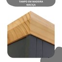 Ver imagem 6 de Cômoda 4 Gavetas Toledo Cinza