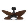 Ventilador de Teto Aspen LED Venti-delta 3000k Preto 4Pás Imbuia 110V+Controle - 2