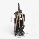 Ver imagem 7 de Carrinho Joy Army Green + Bebe Conforto I-prime e Base Isofix - Kikka Boo