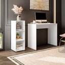 Ver imagem 6 de Estante de Livros 30CMX83CM Modular 3 Nichos Austin Branco