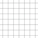 Ver imagem 5 de Papel de Parede Adesivo Grid Preto e Branco Lavável Fosco 10m