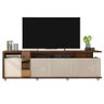 Bancada Tv Até 75'' Com Portas 3D Columbus Havana Off White - 1