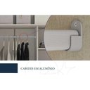 Ver imagem 3 de Guarda Roupa Casal 2 Portas de Correr e 6 Gavetas Coimbra Flex Freijo/freijo ou Off White -