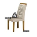 Ver imagem 4 de Cadeira para Mesa de Jantar 2 Unidades Doha Mdf - Leifer