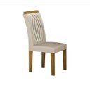 Ver imagem 2 de Cadeira para Mesa de Jantar 2 Unidades Doha Mdf - Leifer
