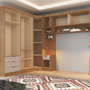 Ver imagem 4 de Dormitório Modulado Infinity 2.17 – Design Compacto e Funcional para Seu Espaço:branco