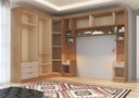 Ver imagem 2 de Dormitório Modulado Infinity 2.17 – Design Compacto e Funcional para Seu Espaço:branco