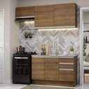 Ver imagem 1 de Armário de Cozinha Compacta 180cm Rustic Glamy Madesa 09
