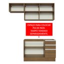 Ver imagem 6 de Armário de Cozinha Compacta 180cm Rustic Glamy Madesa 09