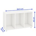 Ver mais imagens de Estante para Livros Modular 3 Nichos Mônaco Drd Móveis