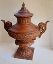 Ver imagem 3 de ÂNFORA ÁRABE VASO JARDIM LUXO FERRO FUNDIDO PRONTO ARTES DECORAÇÃO DE FAZENDA