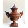 ÂNFORA ÁRABE VASO JARDIM LUXO FERRO FUNDIDO PRONTO ARTES DECORAÇÃO DE FAZENDA - 2