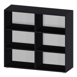 Estante para Livros Multiuso 6 Nichos 81cmx90cm Geórgia - 2