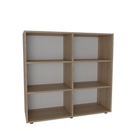 Estante para Livros Multiuso 6 Nichos 81cmx90cm Geórgia - 3