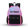 Mochila Juvenil Go Track Espaçosa, Moderna e Resistente Isibrás Preta e Roxo Isibras - 1
