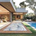 Ver imagem 2 de Tapete 200x300 Dali Blue Pen Tapetes São Carlos