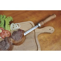 Espeto Alumínio Simples para Churrasco 80cm - Mor - 4