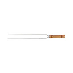Espeto Alumínio Simples para Churrasco 80cm - Mor - 1