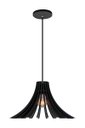 Ver imagem 1 de Luminária Pendente Mdf Lírio- Madalli