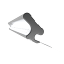 Ver imagem 2 de Desempenadeira Prox Supremma Prata com Led 60cm com Suporte