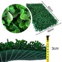 Ver imagem 2 de Kit 17 Placas Amendoim Artificial 60cm Jardim de Inverno Interno Folhagem Decorativa Completa