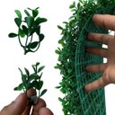 Ver imagem 3 de Kit 17 Placas Amendoim Artificial 60cm Jardim de Inverno Interno Folhagem Decorativa Completa