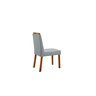 Conjunto Sala de Jantar Mesa Floripa 110cm Tampo Redondo Vidro/mdf Preto com 4 Cadeiras Dallas com P - 5