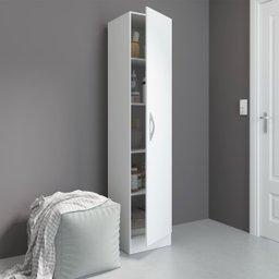 Armário Multuso com 1 Porta 39 X 182 Cm Mdp Branco 0802 Menu - 2