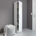 Ver imagem 1 de Armário Multuso com 1 Porta Mdp Branco 182x39 Cm Menu Móveis