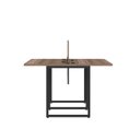 Ver mais imagens de Plataforma Dupla Escrivaninha Tub Corporativa Light 4 Lugares 220cm Industrial Walnut e Preto