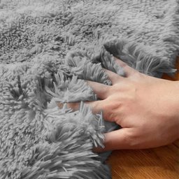 Tapete Redondo 2,00 x 2,00 Envio Rapido Cinza Casen - 2