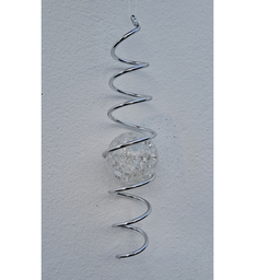 Captador de Energia Espiral - Vidro - Catalisador Pendulo - 20cm - 3