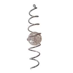 Captador de Energia Espiral - Vidro - Catalisador Pendulo - 20cm - 1