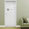 Placa de Porta Sinalização Banheiro Mdf Acrílico Jr Mdf - 3