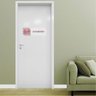 Placa de Porta Sinalização Banheiro Mdf Acrílico Jr Mdf - 2