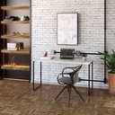 Ver imagem 2 de Kit 02 Mesas Para Escritório e Home Office Industrial Aspen 135 cm C01 Snow - Lyam Decor