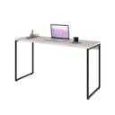 Ver imagem 3 de Kit 02 Mesas Para Escritório e Home Office Industrial Aspen 135 cm C01 Snow - Lyam Decor