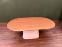 Ver imagem 6 de Mesa de Jantar Cone Zoe 244x137cm Base Laca Branca Tampo Freijó