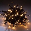 Ver imagem 2 de Jogo 2 Pisca Pisca 100 Lâmpadas Led Branco Quente 8 Funções 127v Total 200 Lâmpadas - Master Christm