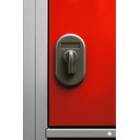 Ver imagem 2 de Armário de Aço 4 Portas para Vestiários e Academias Cor:vermelho