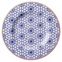 Ver imagem 1 de Prato de Sobremesa Tramontina Abstratta em Porcelana Decorado 21cm