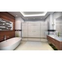 Ver imagem 1 de Box Light para Banheiro 1,90x1,10m 8mm Cromado Woodglass Light cromado