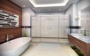 Ver imagem 1 de Box Light para Banheiro 1,90x1,10m 8mm Cromado Woodglass Light Cromado