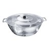 Jogo com 3 Tacho Aluminio Polido Grosso 32 - 35 - 40 Okayshop - 2
