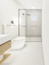 Ver imagem 5 de Porta Toalha Toalheiro de Banho de Banheiro 60cm em Aço Inox Polido Brilhante Linha Tessália Stainle