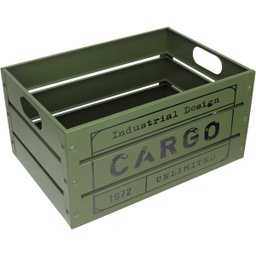 Jogo 2 Caixas Organizadora Decorativa Home&co Metal Verde - 4